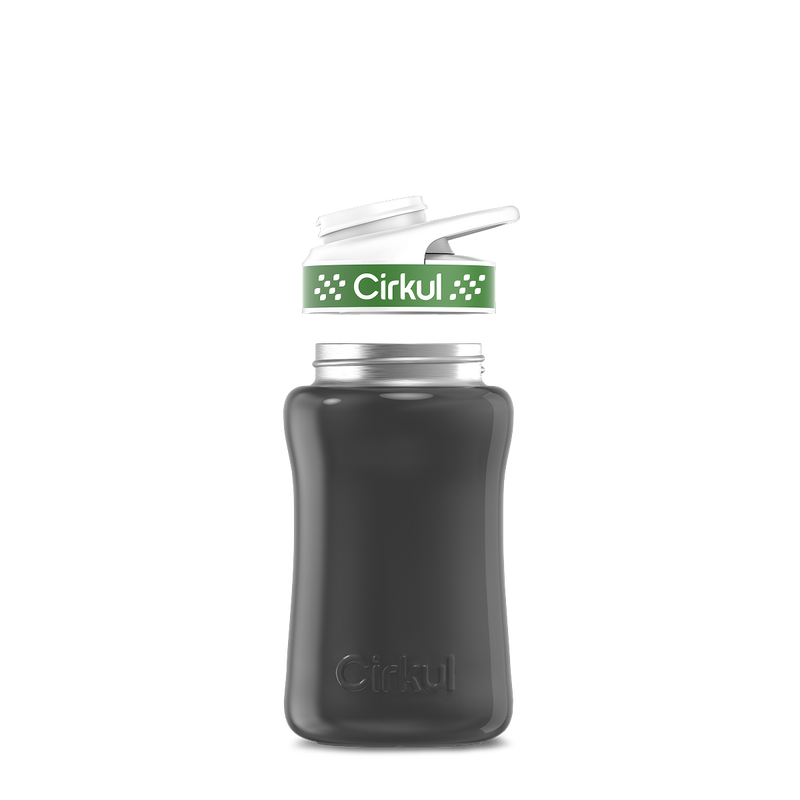 12oz. Stainless Steel Bottle & Comfort Grip Lid